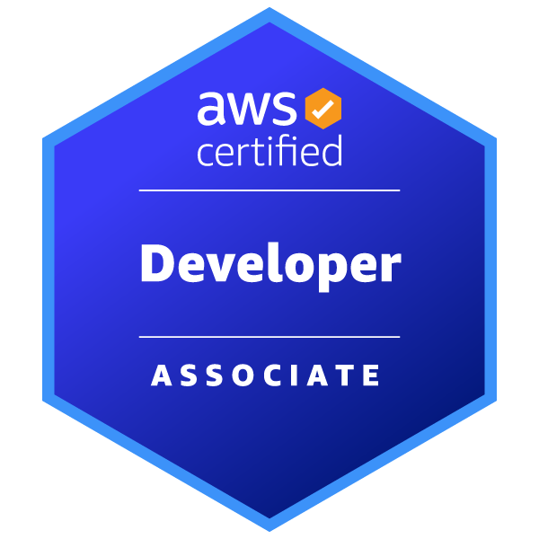 AWS Certified Developer - Associate (DVA-C02) badge