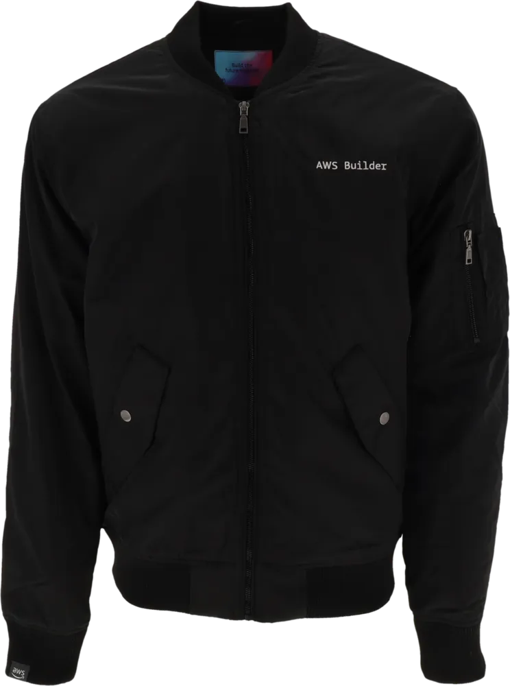 AWS Builder Jacket received for placing in the first 50 qualifying challenge submissions